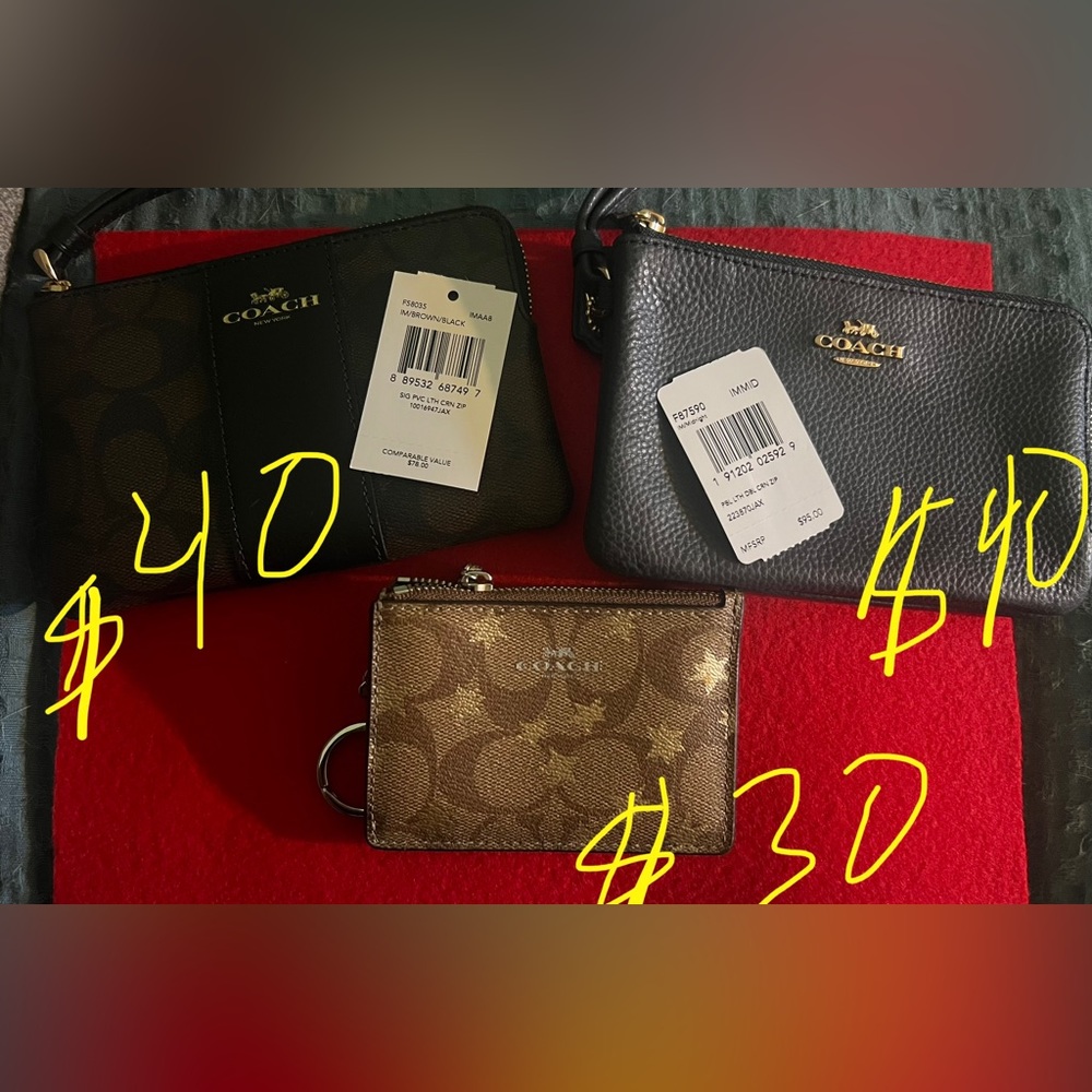 Coach, MK, Kate Spade Wallets Michael Kors Purse and MK booties